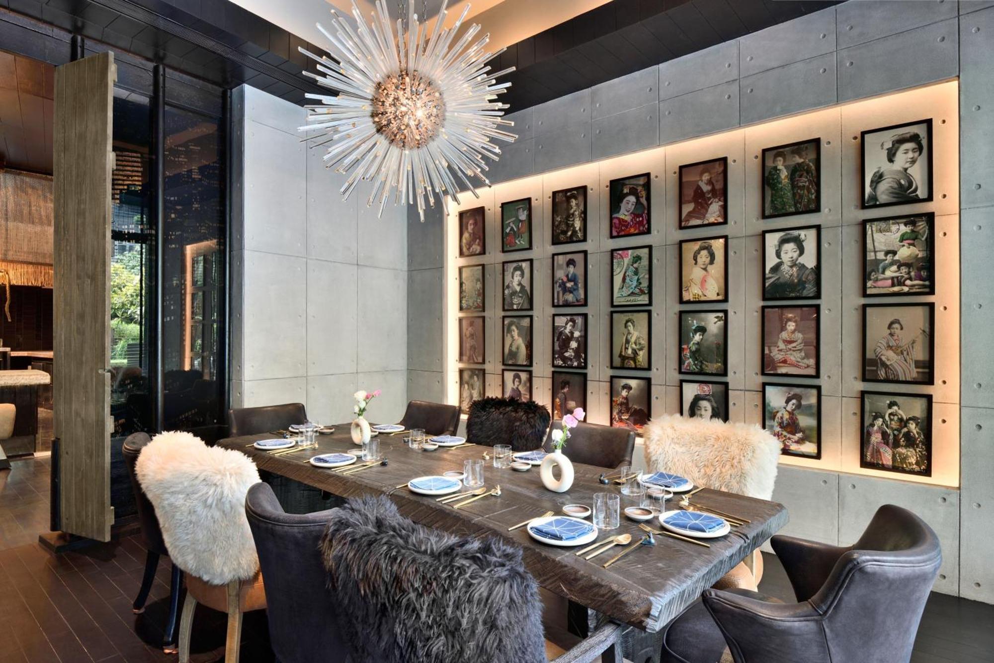Jw Marriott Hotel New Delhi Aerocity Ngoại thất bức ảnh The dining room at the restaurant